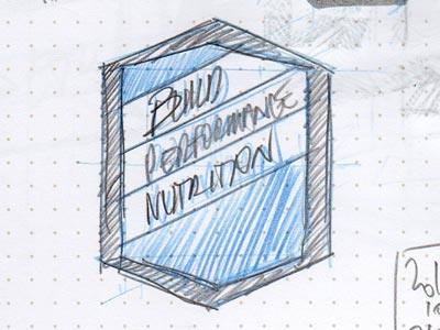 Built Performance Nutrition - Branding - Sketches 12 branding built performance nutrition sketches
