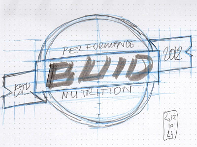 Built Performance Nutrition - Branding - Sketches 14 branding built performance nutrition sketches