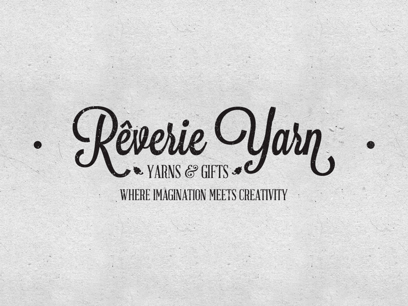 Rêverie Yarn branding - Revision 03
