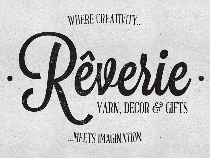 Rêverie branding - Revision 04 branding forelle lavenderia sturdy quaver sans quaver serif rêverie yarn sign