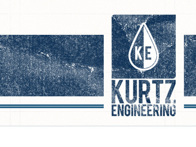 KE - Website kurtz engineering textured webdesign