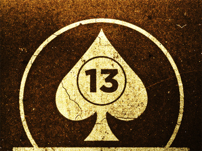 13 SPADE - Incoming! 13 spade branding studio ace of spade thirteen spade