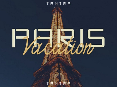 TANTRA Sophisticated Font  Free