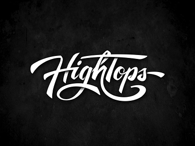 HighTops brand cannabis design graphic design high illustrator lifestyle logo logodesign premium tops typography