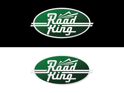 Road King branding design electro graphic design hoverboard logo scooters typography