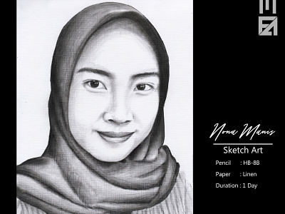 Nona Manis black and white draw face face sketch pencil pencil art pencil artist pencil drawing pencil sketch pencil sketch art pencils portfolio portrait portrait art simple sketch sketchbook sketchdaily sketches sketching