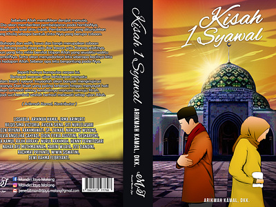 cover book design of Kisah 1 Syawal