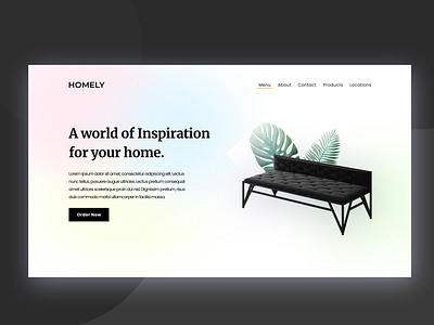 Furniture Store Landing Page [UI DESIGN] dailyui design figma illustrate illustration landingpage ui uiux user experience user interface ui userinterface ux web design