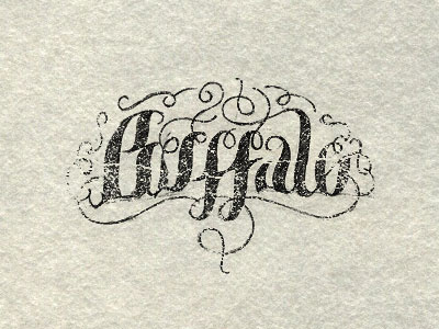 Buffalo brand branding identity lettering logo logotype type typography