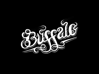 Buffalo (2) brand branding identity illustration lettering logo logotype type typography