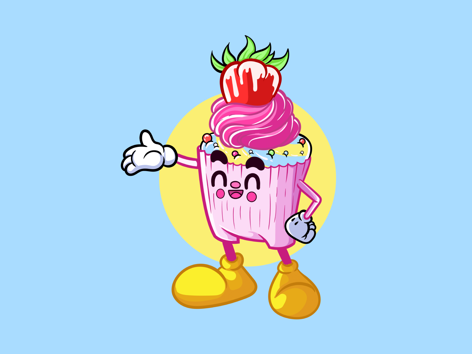 happy dessert by Penpencils on Dribbble