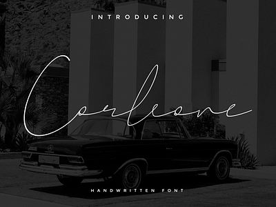 Corleone Signature elegant handwriting handwritten logofont luxury professional script signature signature font signatures typography