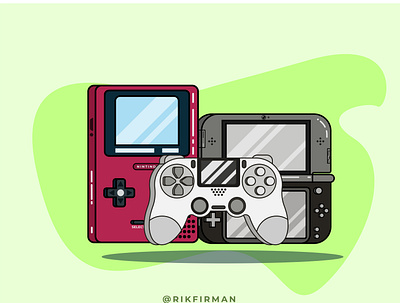 Gaming Flat Design design flat illustration