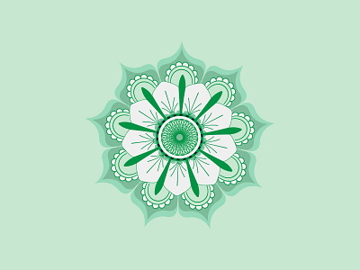 Mandala Flat Design 01