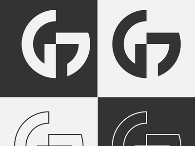 GL Logo Concept design logo