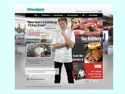 Gordon Ramsay chef gordon ramsay michelin star promo website