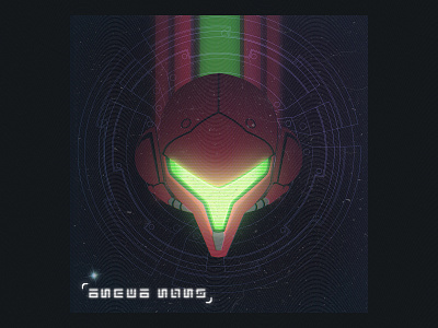 samus design digital graphicdesign illustration metroid poster samus aran