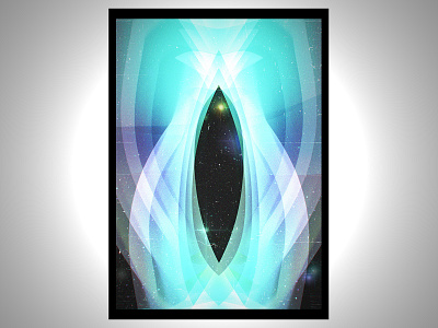 Abstract N 1 abstract design design digital illustration poster space stars