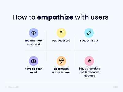 "Empathy" empathy figma pastel colors ui user user research ux
