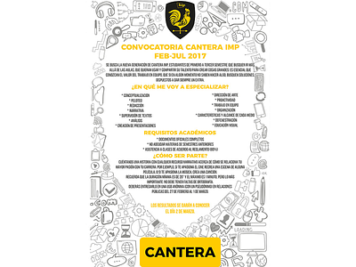 Convocatoria design designer illustrator print print design