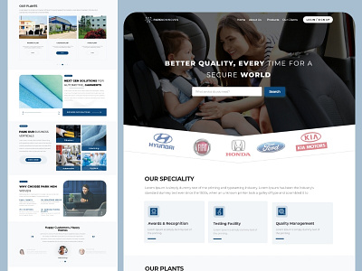 website landing page design templates