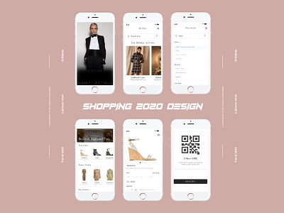 Shopping animation app clean design icon illustrator logo ui ux web