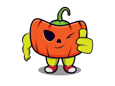 Pumpkin Series - 4 character design characterdesign characters design graphics design illustration illustrator