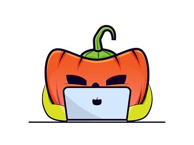 Pumpkin Series - 6 character design characterdesign characters design graphics design illustration illustrator