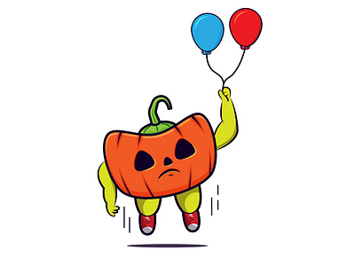 Pumpkin Series - 7 character design characterdesign characters design graphics design illustration illustrator