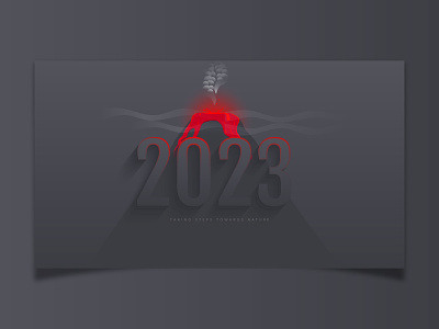 2023 New Year - Volcano