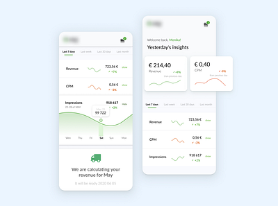 Dashboard Mobile User Interface dashboad dashboard design green payment reporting tools reports reports and data statistic ui ux