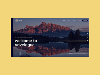 Advelogue Website Interface figma uidesign uidesigner uiux uiuxdesign webdesign