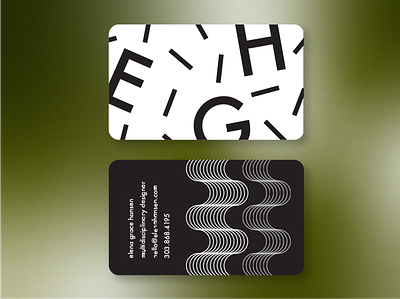 Business Card. branding business card design