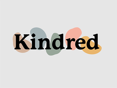 Kindred Brand Logo branding design graphic design logo