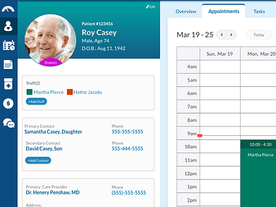Patient Home Care: Appointments