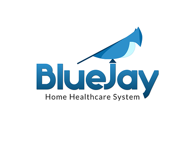 BlueJay Home Healthcare Logo blue logo