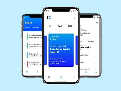 Sprinklify App Design