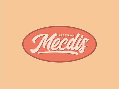 Kletikan Mecdis brand identity branding cafe clean custom design custom lettering custom logo design customlogo customtype design hipster logo label lettering lettering logo lettermark logo design logodesign logotype script lettering vector