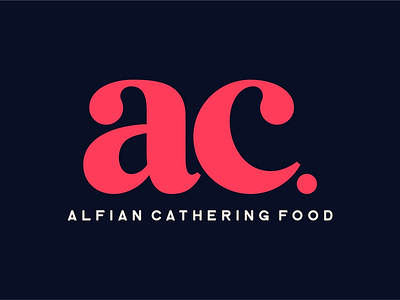 Alvian Cathering Food alt.2 brand identity branding custom design custom lettering custom logo design customlogo design lettering lettering logo logo logo design typography vector