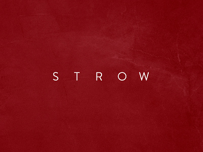 Strow - Logo Design