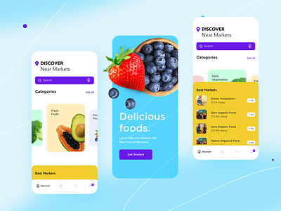 Online Organic Food App Ui