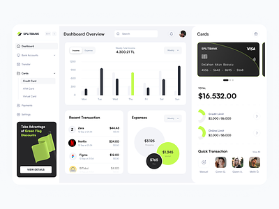 Banking App Dashboard