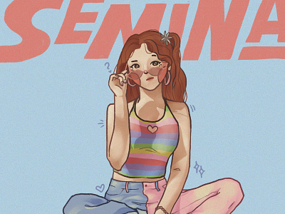 SeMiNa? character design digital art illustration