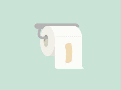 It asks for nothing and in return it gets shit on illustration illustrator poo stain toilet paper toilet roll