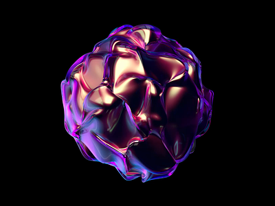 Sphere 3d abstract animation design digitalart glass houdini illustration metal motion graphics noise redshift3d shine soft