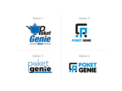 Poket Genie brand branding design designer graphicdesign illustration logo ui ux vector