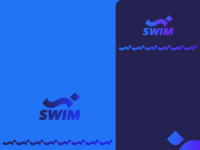 Swim Branding brand branding design designer graphicdesign illustration logo ui ux vector