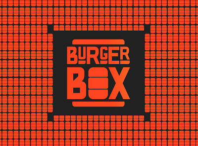 BURGER BOX brand branding design designer graphicdesign illustration logo ui ux vector