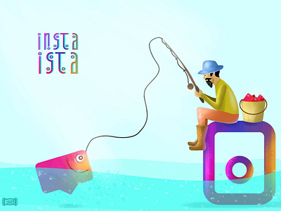 Insta Ista 2 brand branding design designer designers graphicdesign illustration instagram instagram banner instagram post instagram stories vector