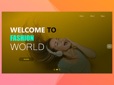 Website Fashion UI